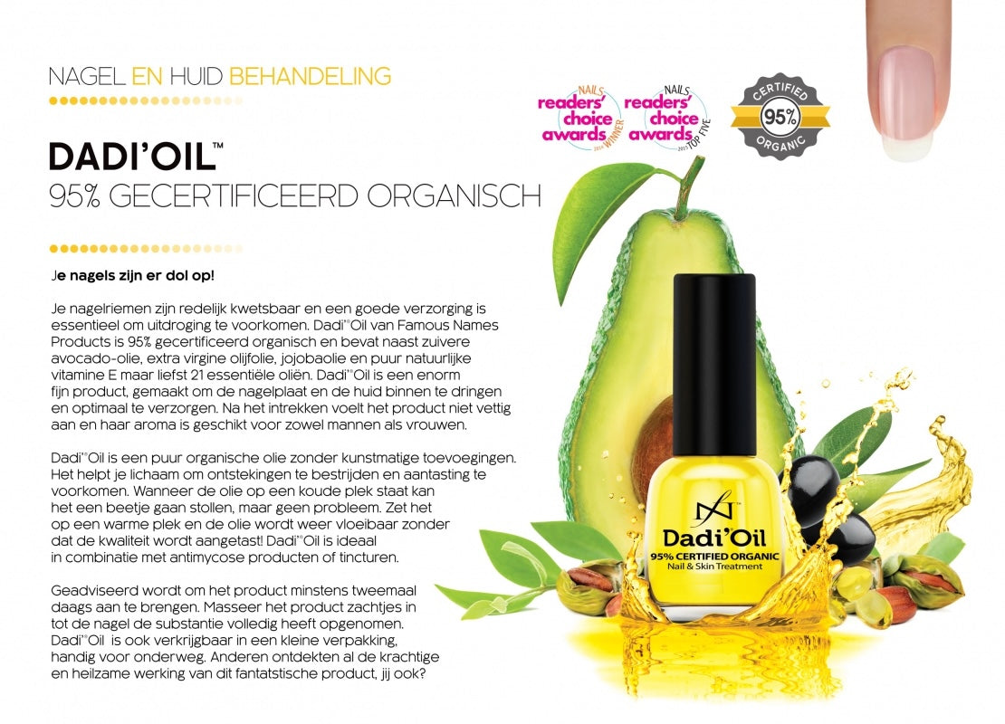 Famous Names - Dadi'Oil 3.75 ml, 1+1 Gratis!