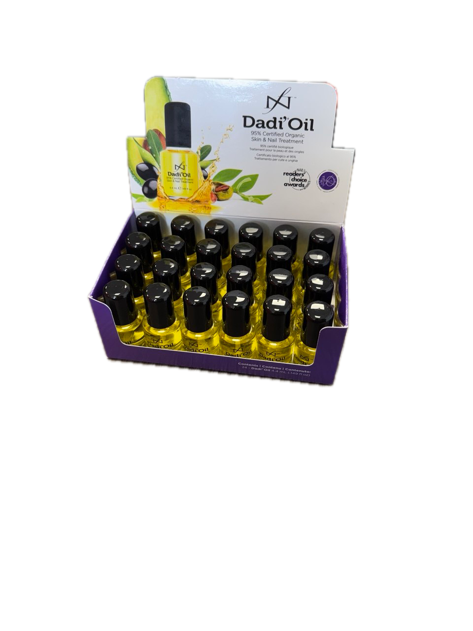 Famous Names Dadi' Oil 24x 3,75 ml Display – Nagelriemolie