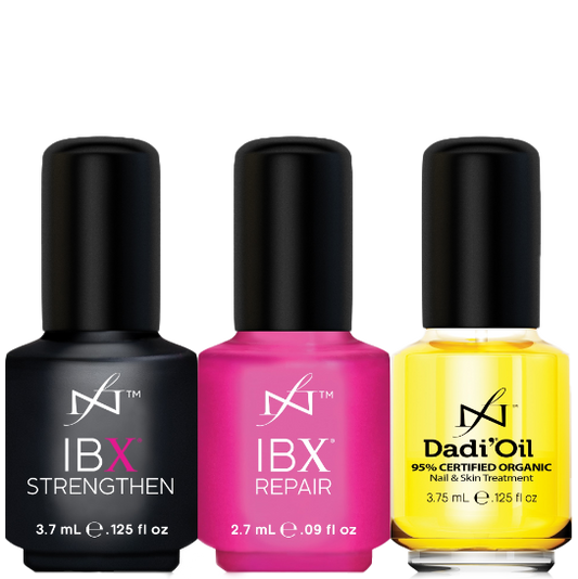 Famous names IBX Strengthen 3,7ml, IBX Repair 2,7ml & Dadi'Oil 3,75ml