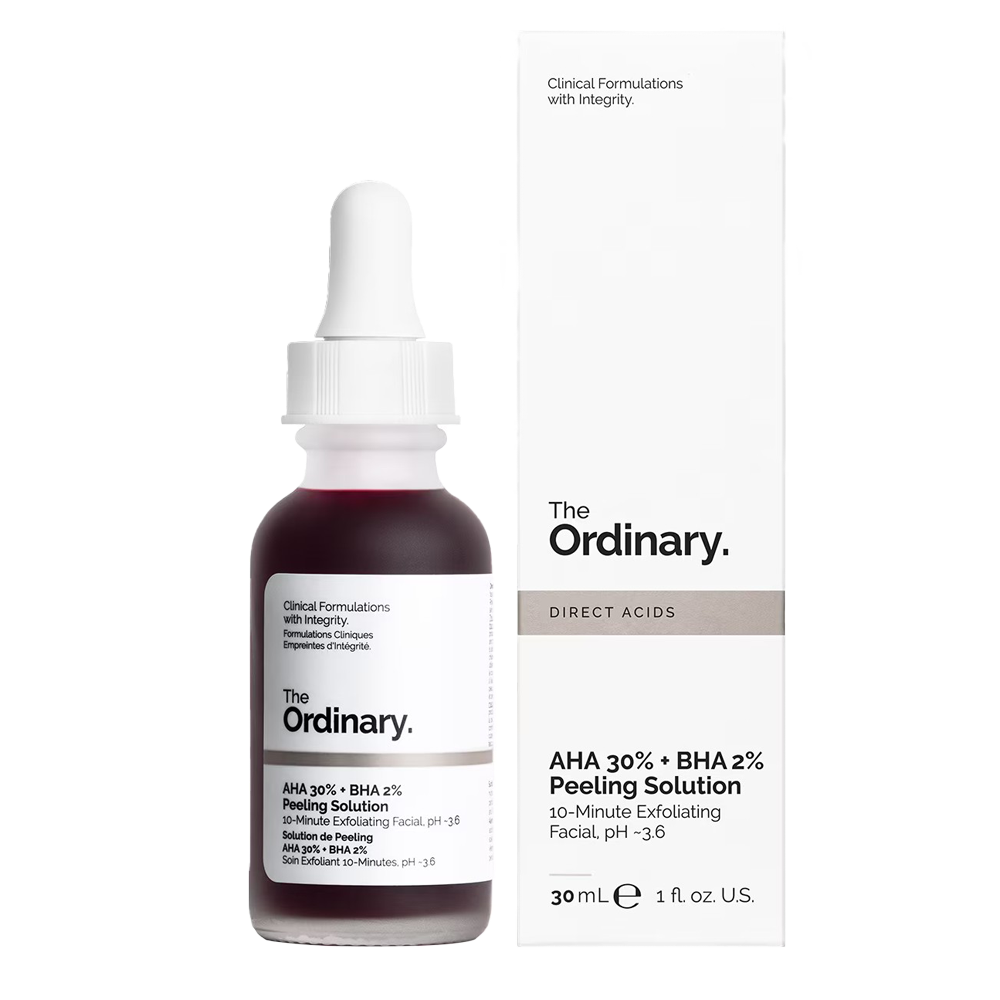 The Ordinary AHA 30% + BHA 2% Peeling Solution